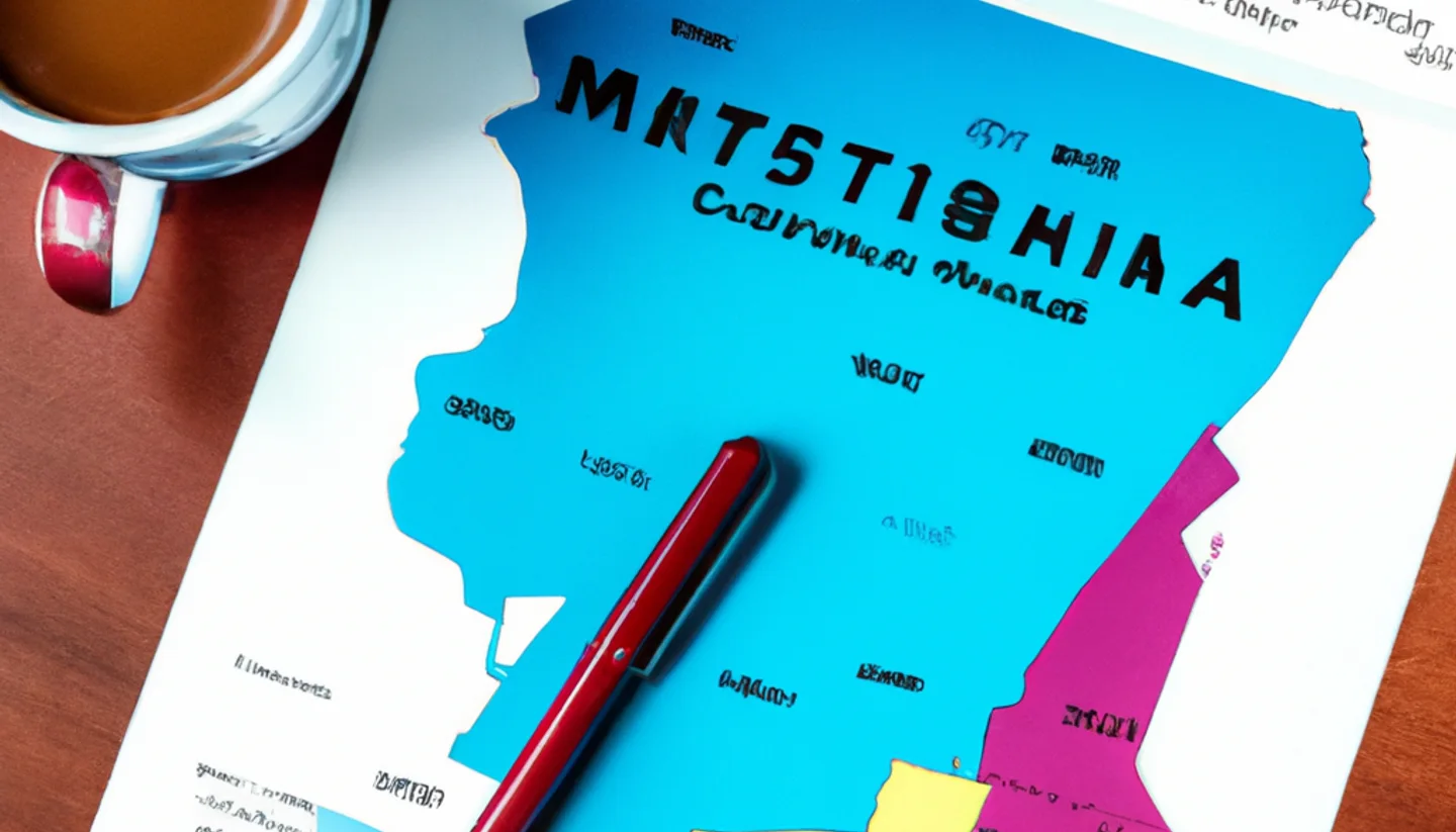 Conference table with Minnesota aerial land maps and a cash offer letter