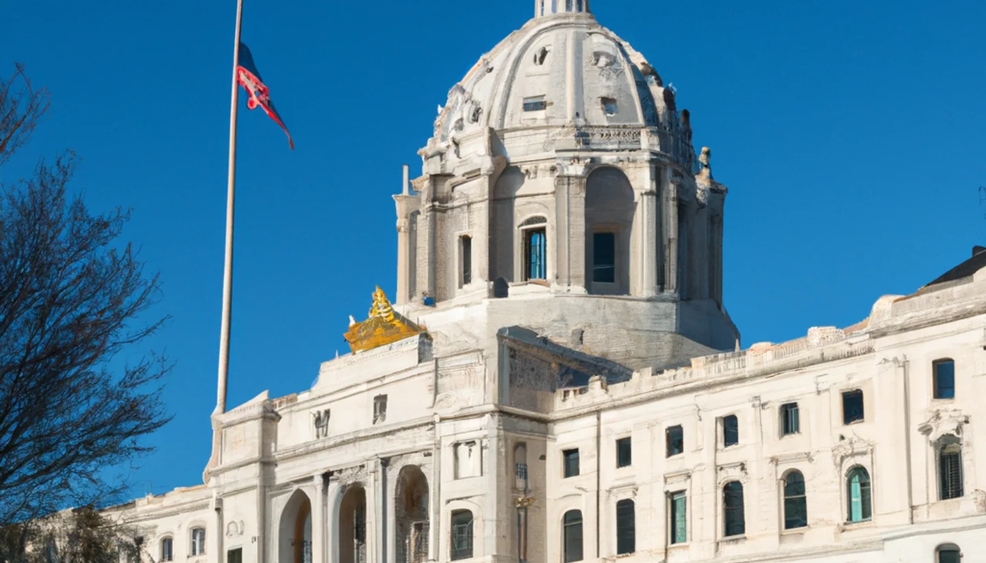 Minnesota State Capitol in Saint Paul representing state income tax on land sales